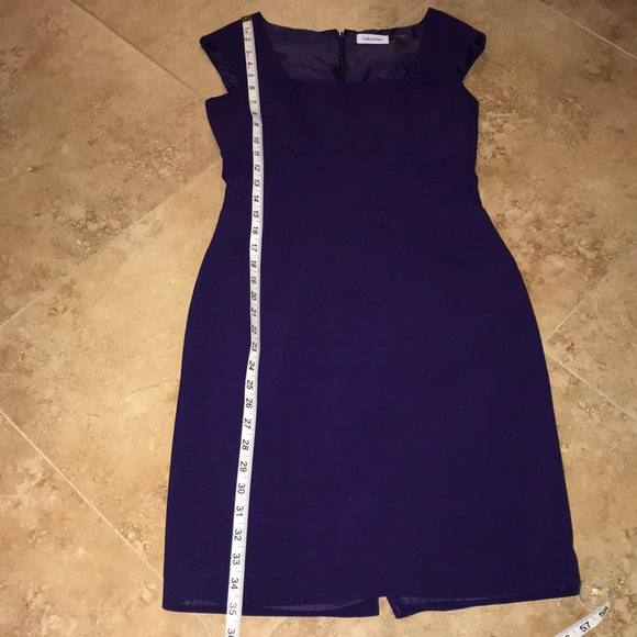 Calvin Klein Purple Dress - Picture 7 of 7